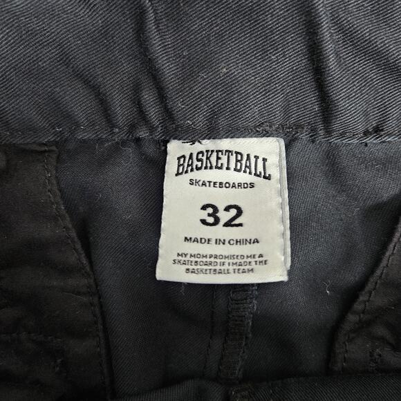 Heron Preston Basketball Skateboards Black Pants Mens 30X30.5 (Tag 32) Skater - Picture 4 of 13